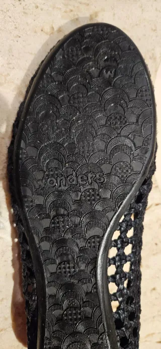 Bailarinas negras Wonders talla 38