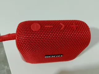 Altavoz Bluetooth SOGO Rojo