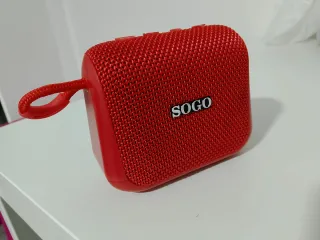 Altavoz Bluetooth SOGO Rojo