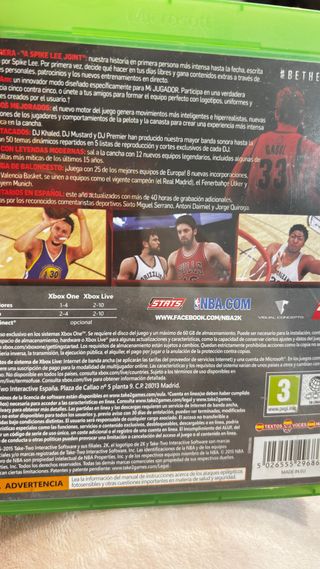 NBA 2K16 Xbox One