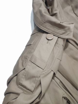 Vintage/ Gabardina beige oversize 44 46