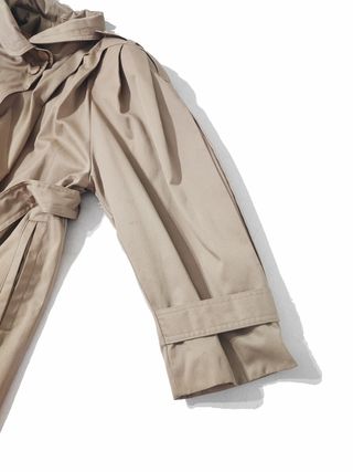 Vintage/ Gabardina beige oversize 44 46