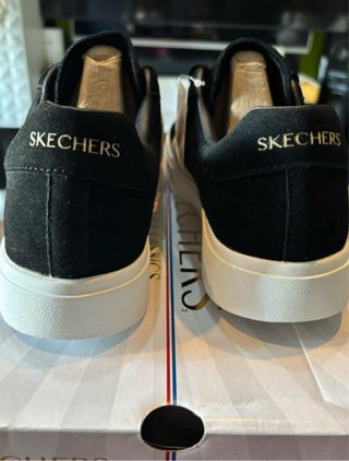 Skechers Eden Lx Zapatillas Piel Negro Talla 44