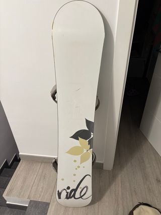 Tabla Snowboard con Fijaciones