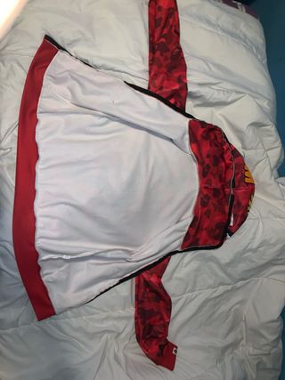Sudadera BAPE Roja Shark Talla S
