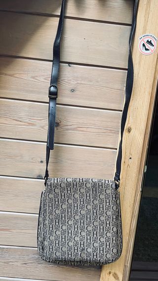 Bandolera CH Carolina Herrera Beige/Negro