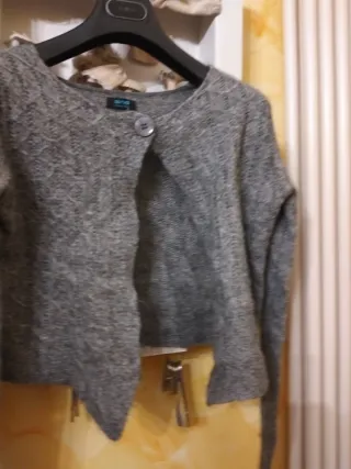 Giacchino in lana grigio