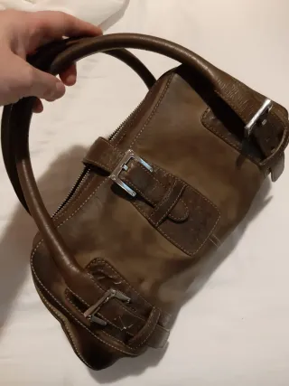 Bolso Loewe Piel y Ante Marrón