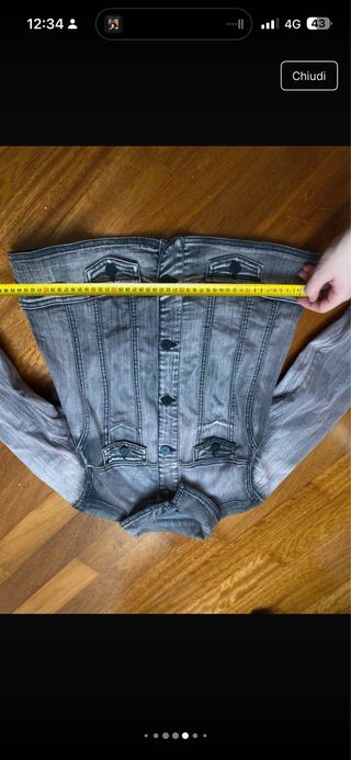 Giacca jeans anni 2000