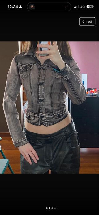 Giacca jeans anni 2000
