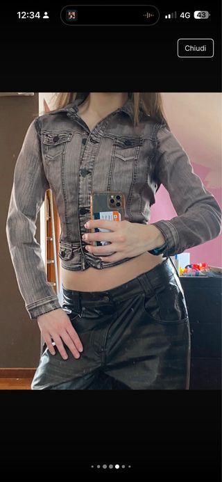 Giacca jeans anni 2000