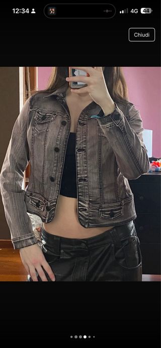 Giacca jeans anni 2000