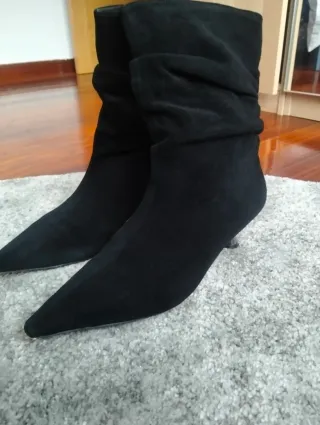Botines ante negro Alma en Pena