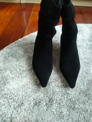 Botines ante negro Alma en Pena