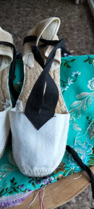 Espardeñas Fallera Talla 37 Nuevas