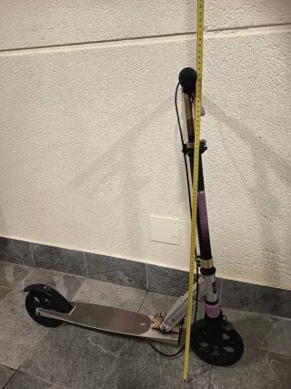 Patinete plegable con freno