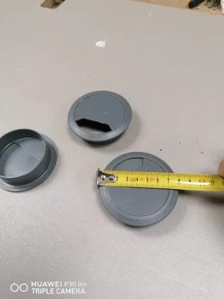 Pasacables para escritorio (3 unidades)