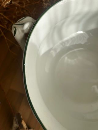 Sopera Luneville Loza Francesa Flores