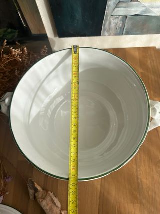 Sopera Luneville Loza Francesa Flores