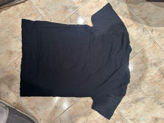 Camiseta negra hombre calavera gafas talla 12-13