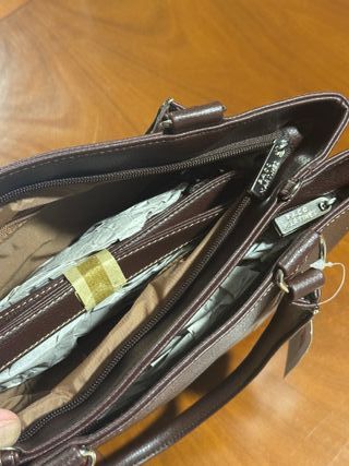 Bolso Mujer Paco Martínez M&M Marrón Nuevo