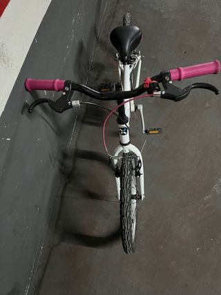 Bicicleta Niña Blanca