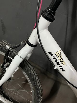 Bicicleta Niña Blanca