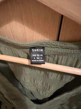 Blusa verde SHEIN talla S