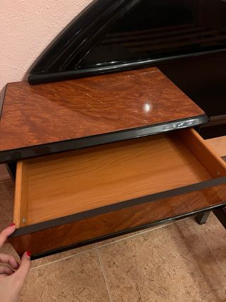 Conjunto Dormitorio Madera y Espejo