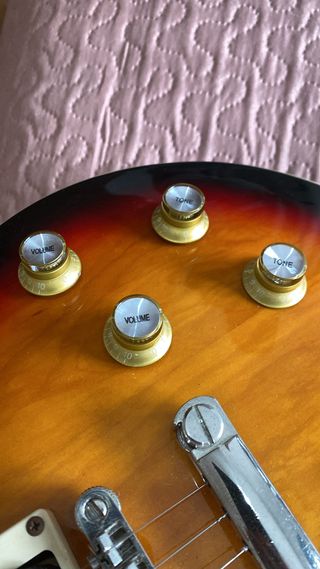 Guitarra Eléctrica Tipo Sunburst - Leer Bien