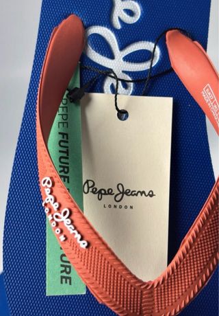 Chanclas Pepe Jeans Bay Beach Basic Azul T.37