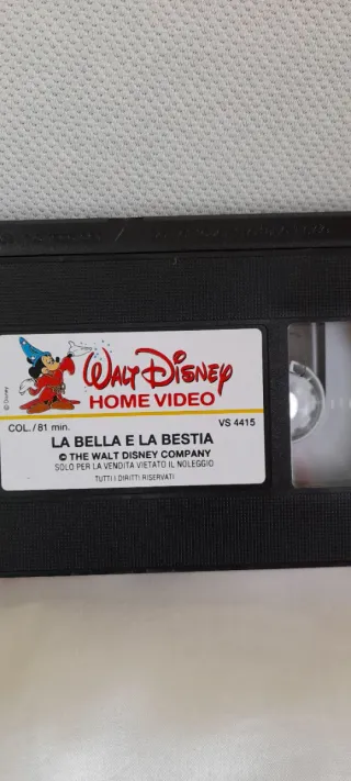 La Bella e la Bestia VHS Walt Disney Classici