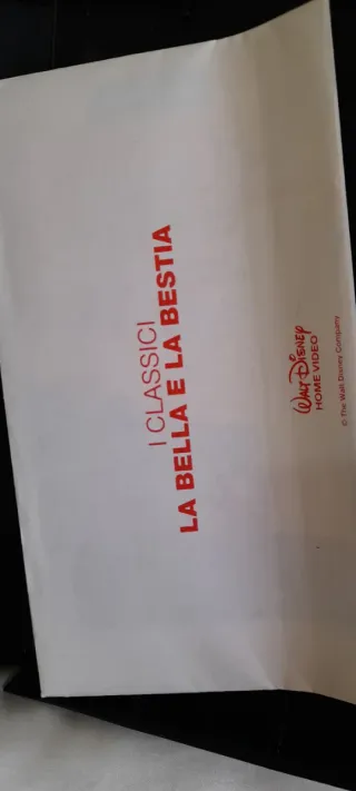 La Bella e la Bestia VHS Walt Disney Classici