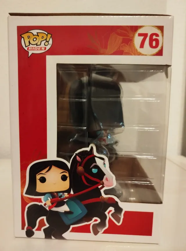 Funko Pop Mulan Riding Khan 76