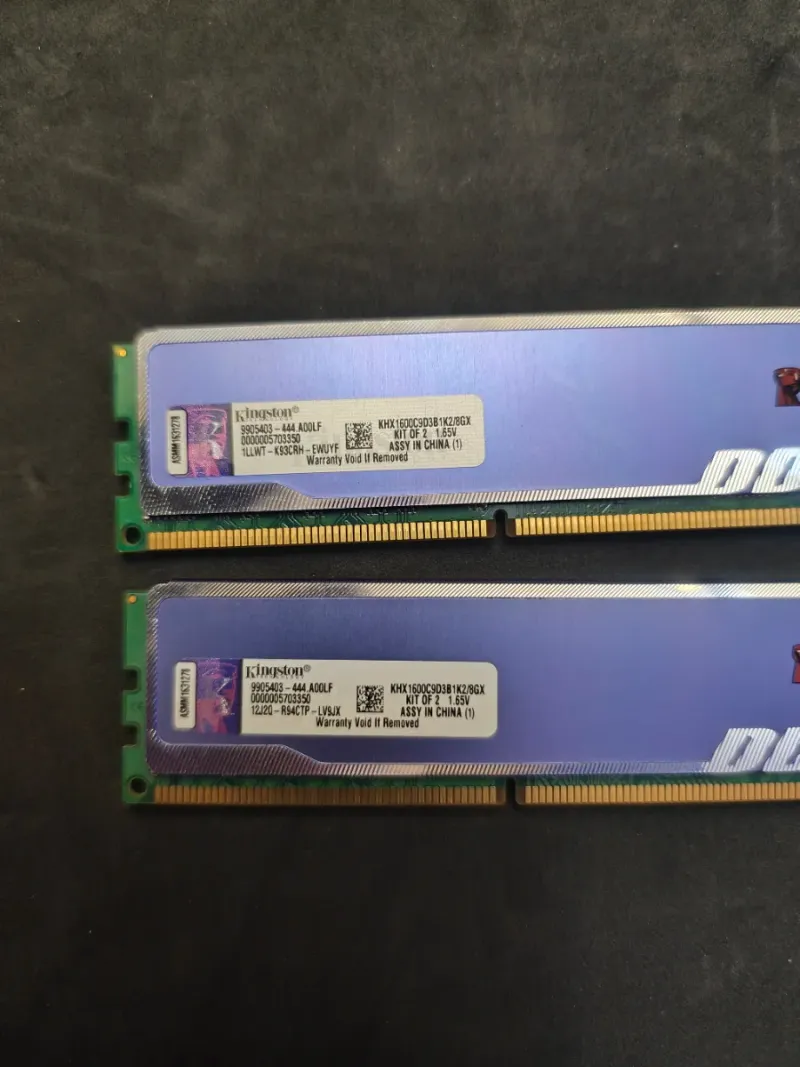 4x 4GB DDR3 RAM Kingston HyperX afbeelding 5