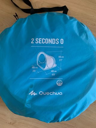 Tienda Quechua 2 Seconds O  Niños.Util en la playa