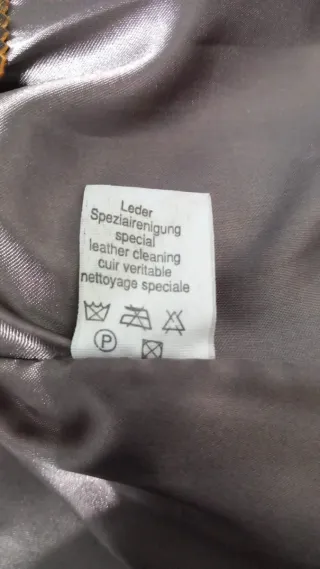 Chaqueta de piel natural