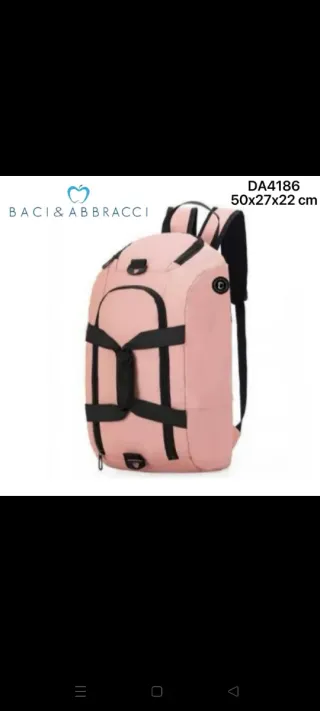 Borsone Zaino 2 in 1 Baci & Abbracci DA4186