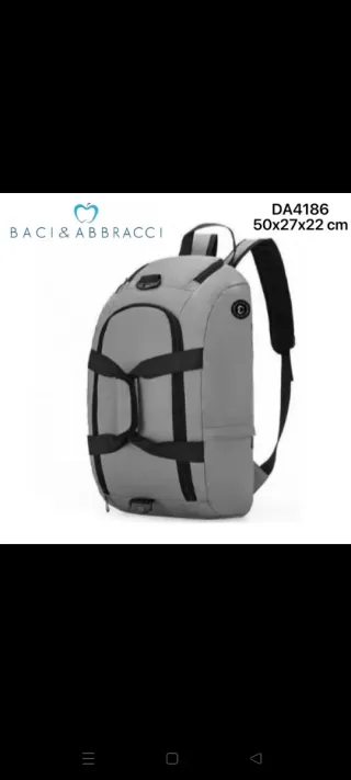 Borsone Zaino 2 in 1 Baci & Abbracci DA4186