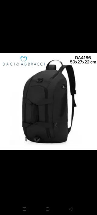 Borsone Zaino 2 in 1 Baci & Abbracci DA4186