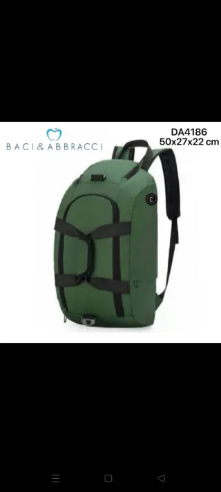 Borsone Zaino 2 in 1 Baci & Abbracci DA4186