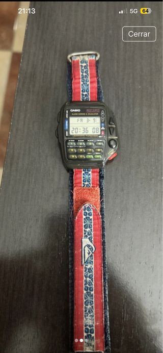 Reloj Casio Alarm Chrono & Calculator