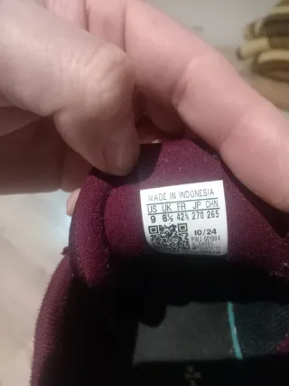 Zapatillas Adidas Talla 42 Rojas