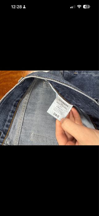 Jeans Dolce & Gabbana vintage a zampa