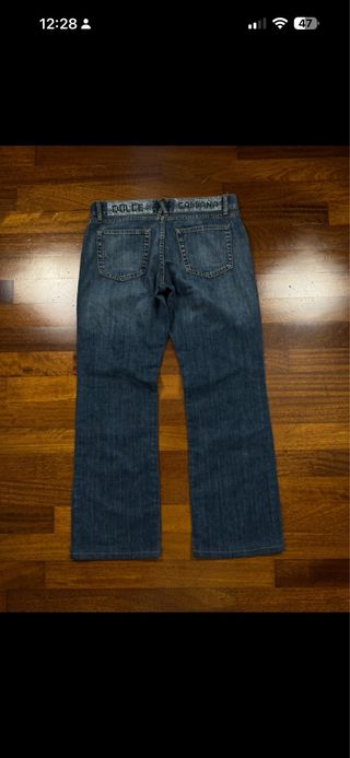 Jeans Dolce & Gabbana vintage a zampa