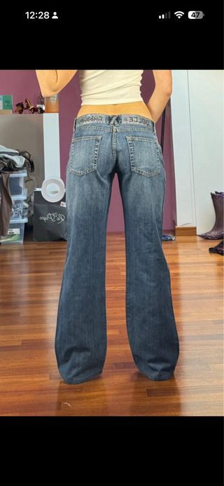 Jeans Dolce & Gabbana vintage a zampa