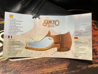 Botas Sancho Boots Negras Talla 41