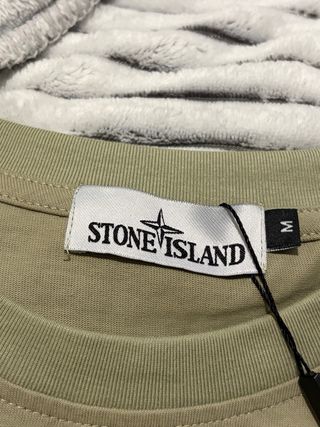 Camiseta Stone Island Verde Oliva Talla M