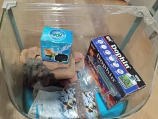 Pecera / Tortuguera de cristal