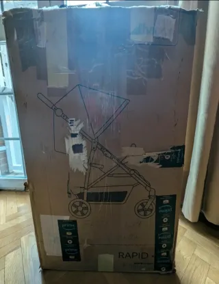 Carrito de paseo Hauck negro